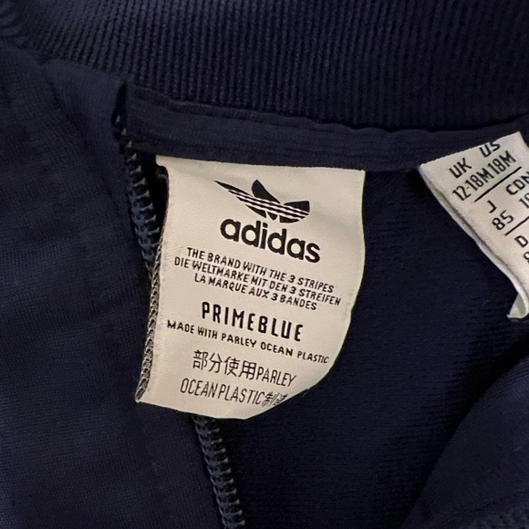 Adidas Navy Superstar Track Suit - 12-18 months - Picture 3 of 8
